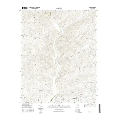 2016 Map of Vienna, 2016 Print