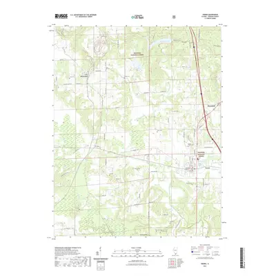 2021 Map of Vienna, 2021 Print