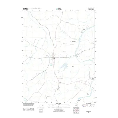 2012 Map of Vienna, 2012 Print