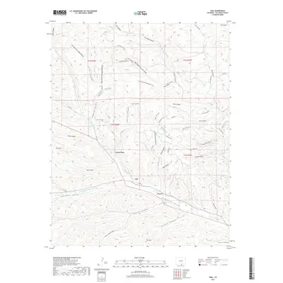 2019 Map of Vigil, 2019 Print