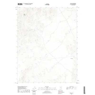 2018 Map of Vigo NE, 2018 Print