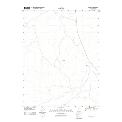 2011 Map of Vigus Butte, 2011 Print