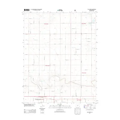 2013 Map of Vilas North, 2013 Print