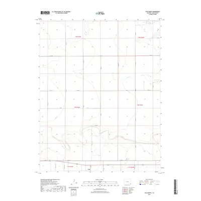 2019 Map of Vilas North, 2019 Print