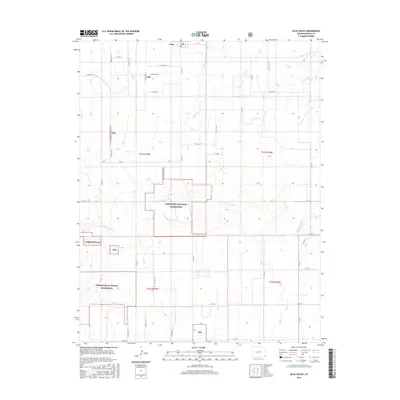 2016 Map of Vilas South, 2016 Print