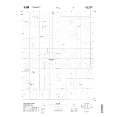 2019 Map of Vilas South, 2019 Print