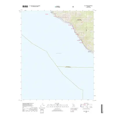2018 Map of Villa Creek, 2018 Print