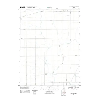 2012 Map of Villa Grove NW, 2012 Print