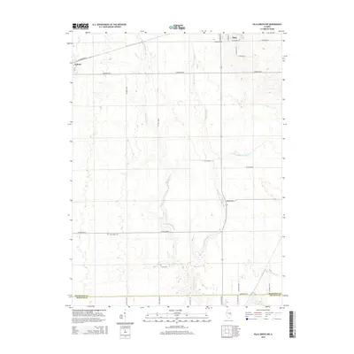 2015 Map of Villa Grove NW, 2015 Print