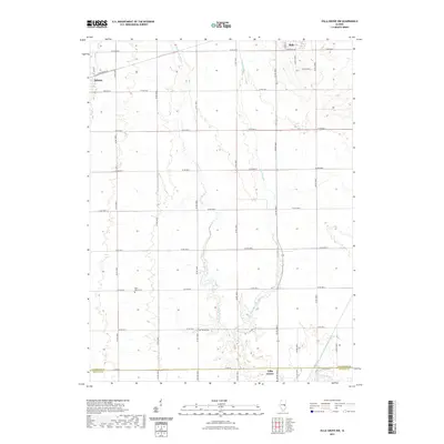 2021 Map of Villa Grove NW, 2021 Print