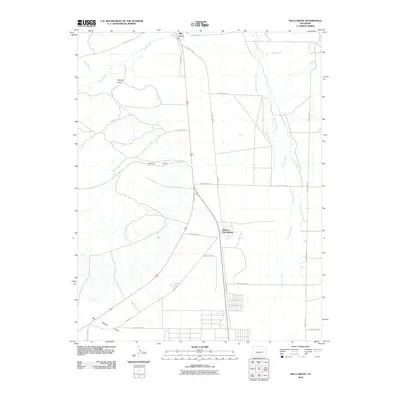 2010 Map of Villa Grove, 2010 Print