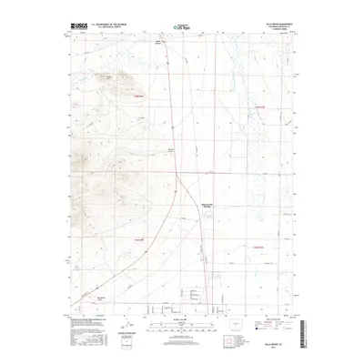 2016 Map of Villa Grove, 2016 Print