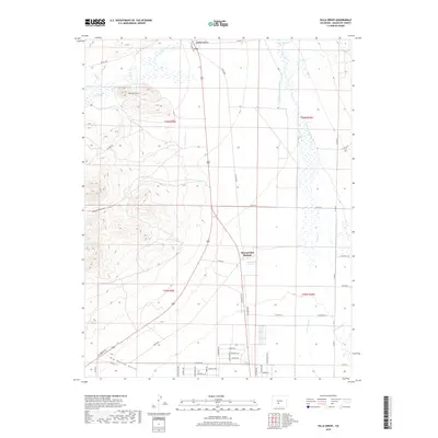 2019 Map of Villa Grove, 2019 Print