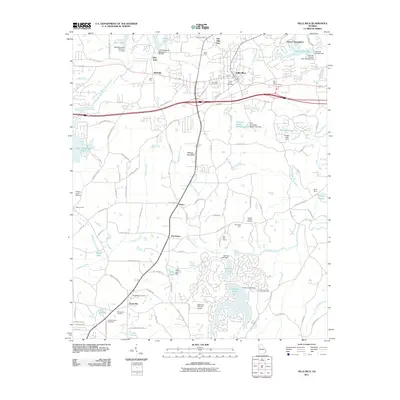 2011 Map of Villa Rica, 2011 Print