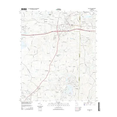 2014 Map of Villa Rica, 2014 Print