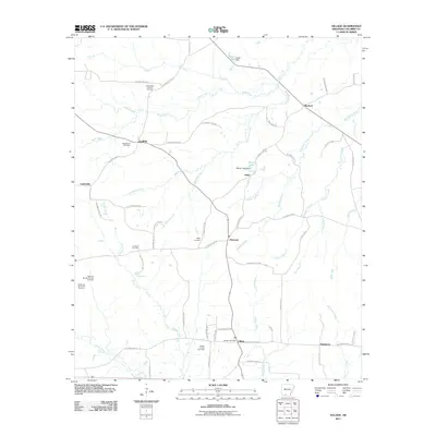 2011 Map of Village, 2011 Print