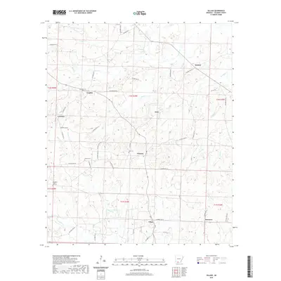 2020 Map of Village, 2020 Print