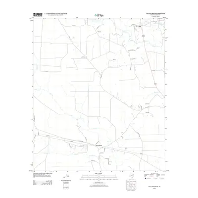 2013 Map of Village Mills, 2013 Print