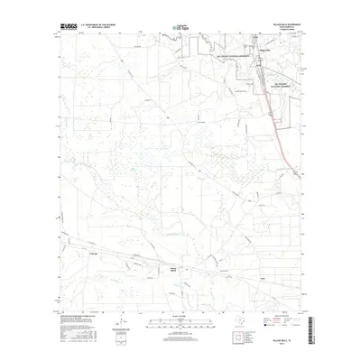 2016 Map of Village Mills, 2016 Print