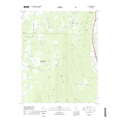 2020 Map of Villanow, 2020 Print