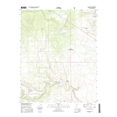 2017 Map of Villanueva, 2017 Print