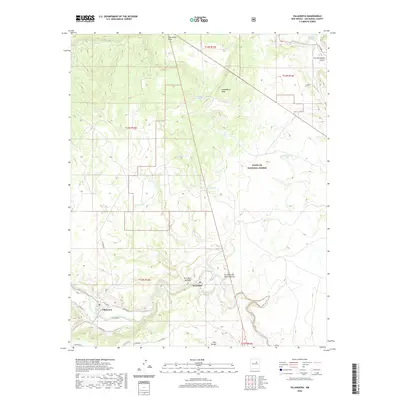 2020 Map of Villanueva, 2020 Print