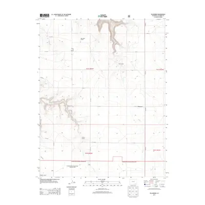 2013 Map of Villegreen, 2013 Print