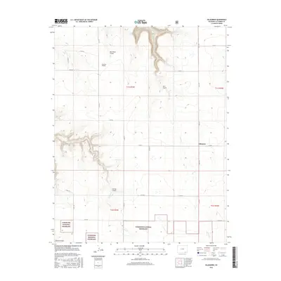 2016 Map of Villegreen, 2016 Print