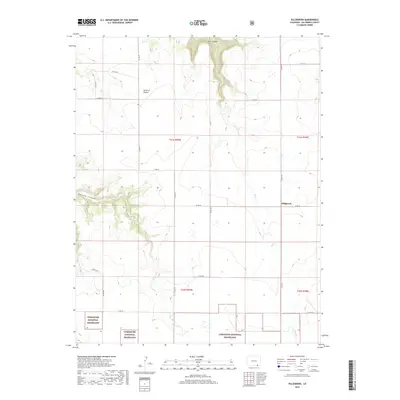 2019 Map of Villegreen, 2019 Print