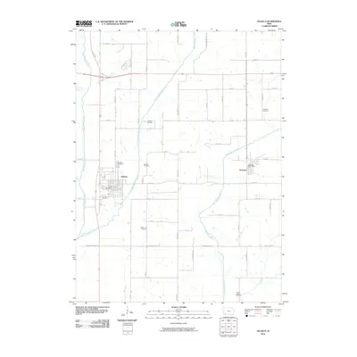 2010 Map of Villisca, 2010 Print