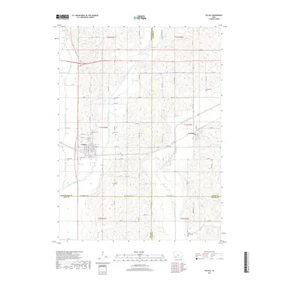 2018 Map of Villisca, 2018 Print