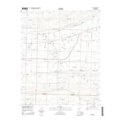 2014 Map of Vilonia, 2014 Print