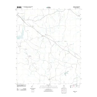 2012 Map of Vimville, 2012 Print