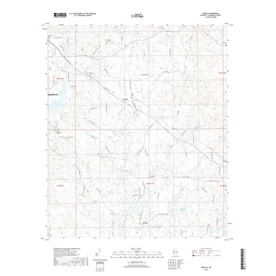 2018 Map of Vimville, 2018 Print