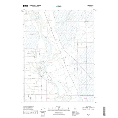 2018 Map of Vina, 2018 Print