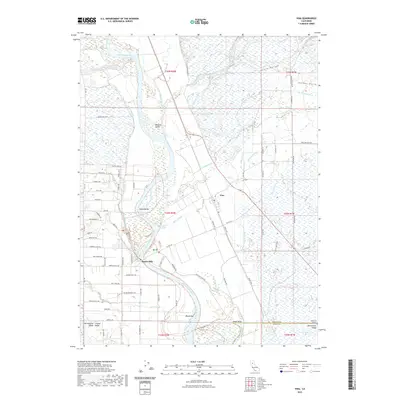 2022 Map of Vina, 2022 Print