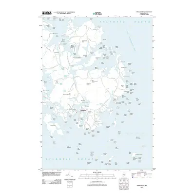 2011 Map of Vinalhaven, 2011 Print
