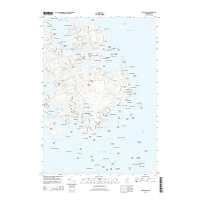 2014 Map of Vinalhaven, 2014 Print