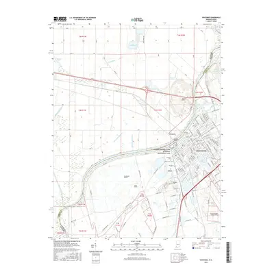 2016 Map of Vincennes, 2016 Print