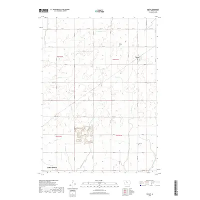 2018 Map of Vincent, 2018 Print