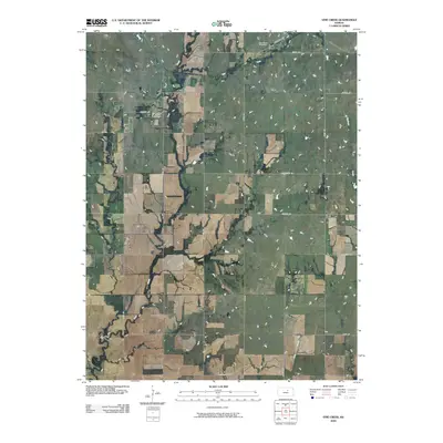 2009 Map of Vine Creek, 2009 Print