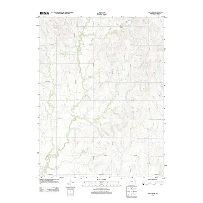 2012 Map of Vine Creek, 2012 Print
