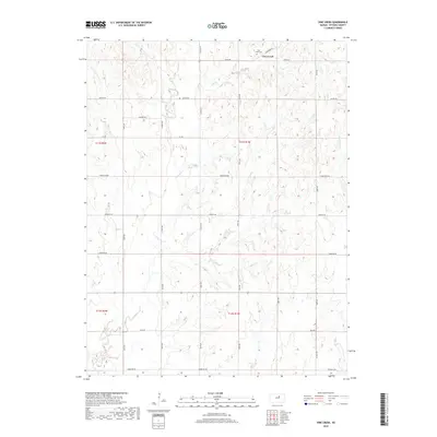 2018 Map of Vine Creek, 2018 Print
