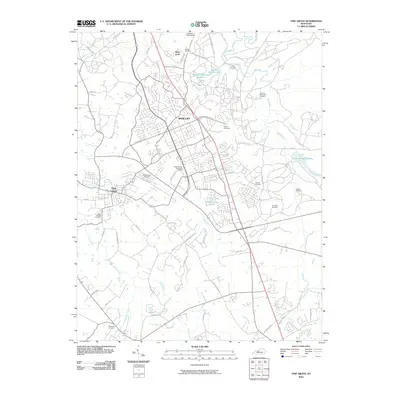2010 Map of Vine Grove, 2010 Print