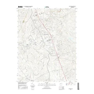 2016 Map of Vine Grove, 2016 Print