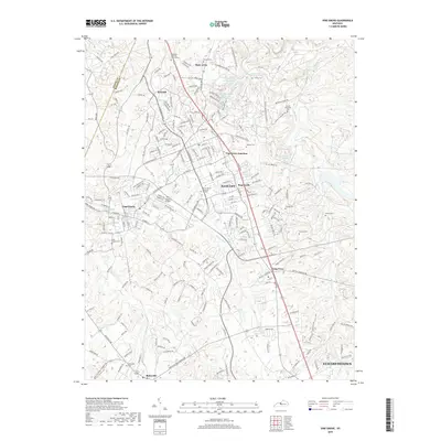 2019 Map of Vine Grove, 2019 Print