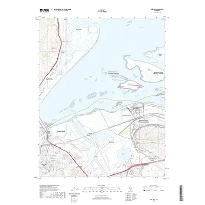 2018 Map of Vine Hill, 2018 Print