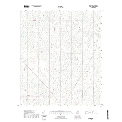 2018 Map of Vinegar Bend, 2018 Print