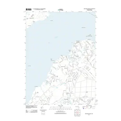 2012 Map of Vineyard Haven, 2012 Print