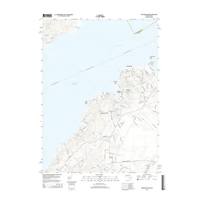 2015 Map of Vineyard Haven, 2015 Print
